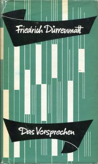 Dürrenmatt, Das Versprechen. (Umschlag)