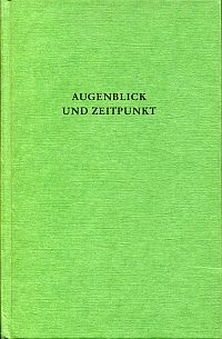 Thomsen, Augenblick und Zeitpunkt. (Umschlag)