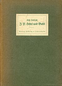Liebrich, J. P. Hebel und Basel. (Umschlag)