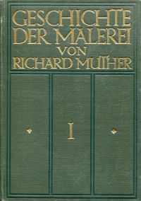 Muther, Geschichte der Malerei. (Umschlag)