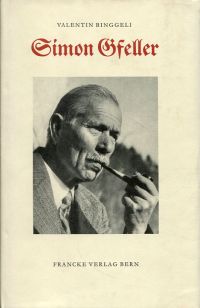 Binggeli, Simon Gfeller. (Umschlag)