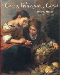 Spielmann, Greco, Velázquez, Goya. (Umschlag)