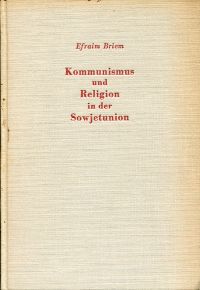 Briem, Kommunismus und Religion in der Sowjetunion. (Umschlag)