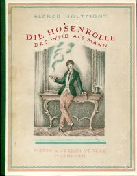 Holtmont, Die Hosenrolle. (Umschlag)