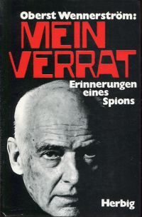 Wennerström, Mein Verrat. (Umschlag)