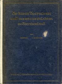 Schmitz, Die Kunst des frühen und hohen Mittelalters in Deutschland. (Umschlag)