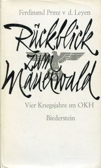 Leyen, Rückblick zum Mauerwald. (Umschlag)