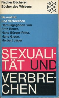 Bauer, Sexualität und Verbrechen. (Umschlag)