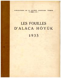 Arik, Les fouilles d'Alaca Höyük. (Umschlag)