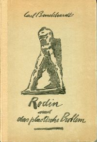 Burckhardt, Rodin und das plastische Problem. (Umschlag)