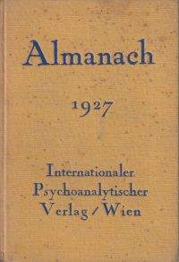Storfer, Almanach für das Jahr 1927. (Umschlag)