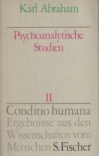 Abraham, Psychoanalytische Studien, Band 2. (Umschlag)