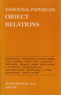 Buckley, Essential papers on object relations. (Umschlag)