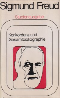 Freud, Studienausgabe, Band 12: Konkordanz u. Gesamtbibliographie. (Umschlag)