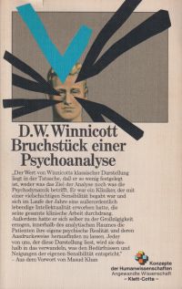 Winnicott, Bruchstücke einer Psychoanalyse. (Umschlag)