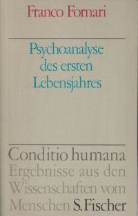 Fornari, Psychoanalyse des ersten Lebensjahres. (Umschlag)