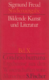 Freud, Bildende Kunst und Literatur. (Umschlag)