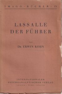 Kohn, Lassalle. (Umschlag)