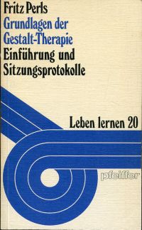 Perls, Grundlagen der Gestalt-Therapie. (Umschlag)