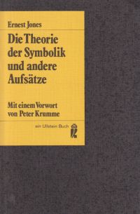Jones, Die Theorie der Symbolik und andere Aufsätze. (Umschlag)