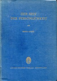 Speer, Der Arzt der Persönlichkeit (Umschlag)