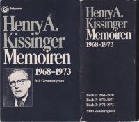Kissinger, Memoiren 1968-1973 (Umschlag)