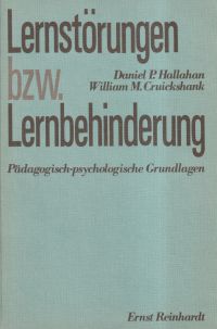 Hallahan, Lernstörungen bzw. Lernbehinderung. (Umschlag)
