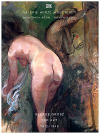 George Grosz - der Akt. (Umschlag)