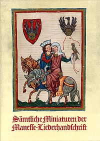 Walther, Sämtliche Miniaturen der Manesse-Liederhandschrift. (Umschlag)