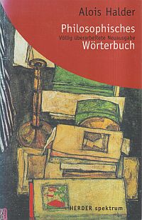 Halder, Philosophisches Wörterbuch. (Umschlag)