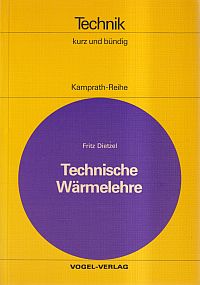 Dietzel, Technische Wärmelehre. (Umschlag)