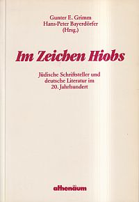 Grimm, Im Zeichen Hiobs. (Umschlag)