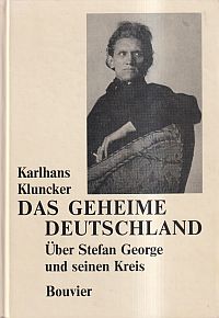Kluncker, "Das geheime Deutschland". (Umschlag)