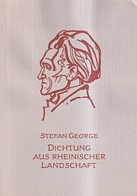 George, Dichtung aus rheinischer Landschaft. (Umschlag)
