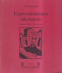 Richard, Expressionnistes Allemands. (Umschlag)