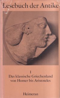 Lesebuch der Antike. (Umschlag)