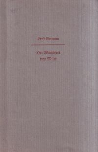 Bertram, Der Wanderer von Milet. (Umschlag)