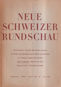 Landmann, Mensch und Erde. (Umschlag)
