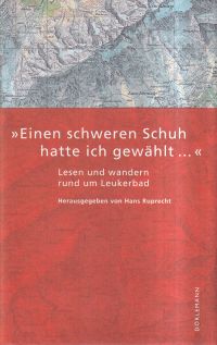 Ruprecht, "Einen schweren Schuh hatte ich gewählt ...". (Umschlag)