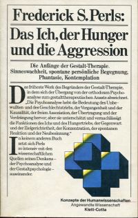 Perls, Das Ich, der Hunger und die Aggression. (Umschlag)