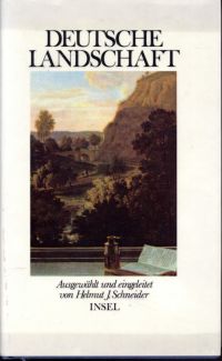 Schneider, Deutsche Landschaften. (Umschlag)