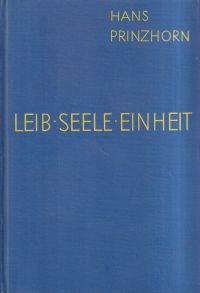 Prinzhorn, Leib-Seele-Einheit. (Umschlag)